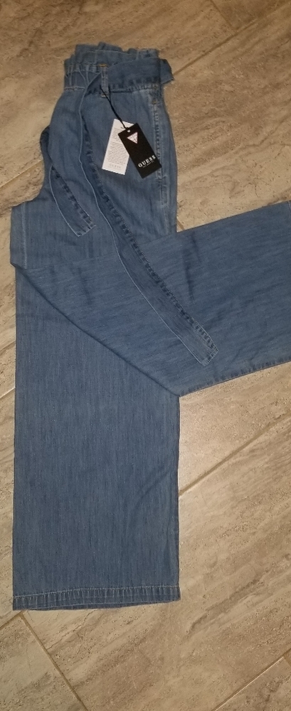 Guess Los Angeles Rippled Lake Medium Blue Wash